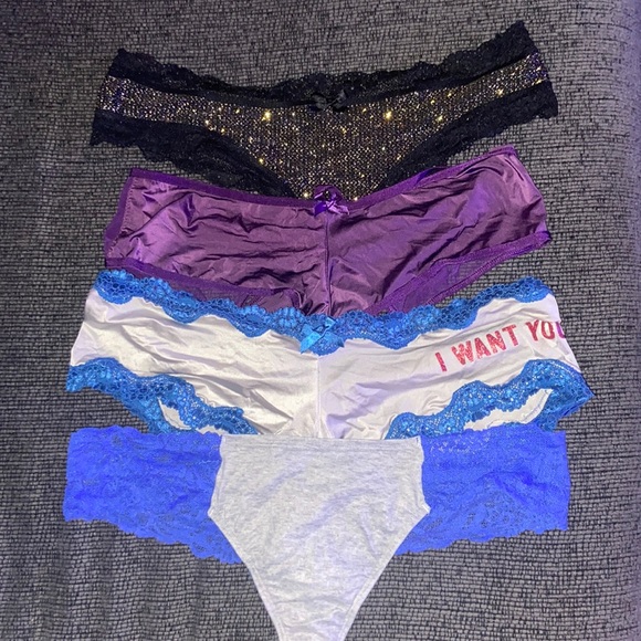 Victoria's Secret Intimates & Sleepwear Four Pairs Womens Victorias Secret Well Worn Used